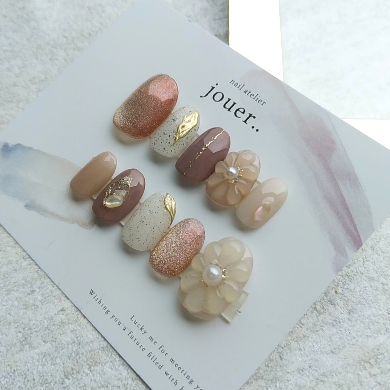 小さなアート　秋モチーフ　3点セット 2023年9月 新商品のお知らせ：秋モチーフチャームや最新のドイツ