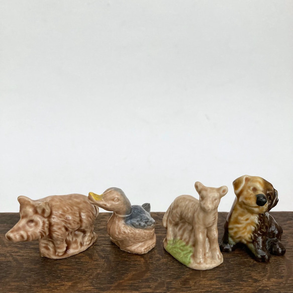 動物の置きもの figure  イノシシ アヒル ふくろう いぬ ひつじ アヒル イギリス ギフト プレゼント おもちゃ 6枚目の画像