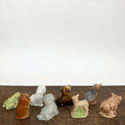 動物の置きもの figure  イノシシ アヒル ふくろう いぬ ひつじ アヒル イギリス ギフト プレゼント おもちゃ 2枚目の画像