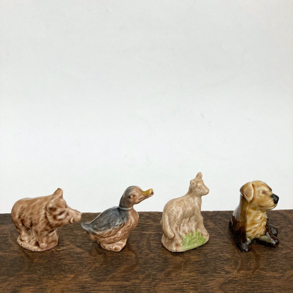 動物の置きもの figure  イノシシ アヒル ふくろう いぬ ひつじ アヒル イギリス ギフト プレゼント おもちゃ 5枚目の画像