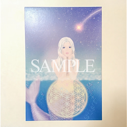 人魚・女神・天使のポストカードセット 2枚目の画像