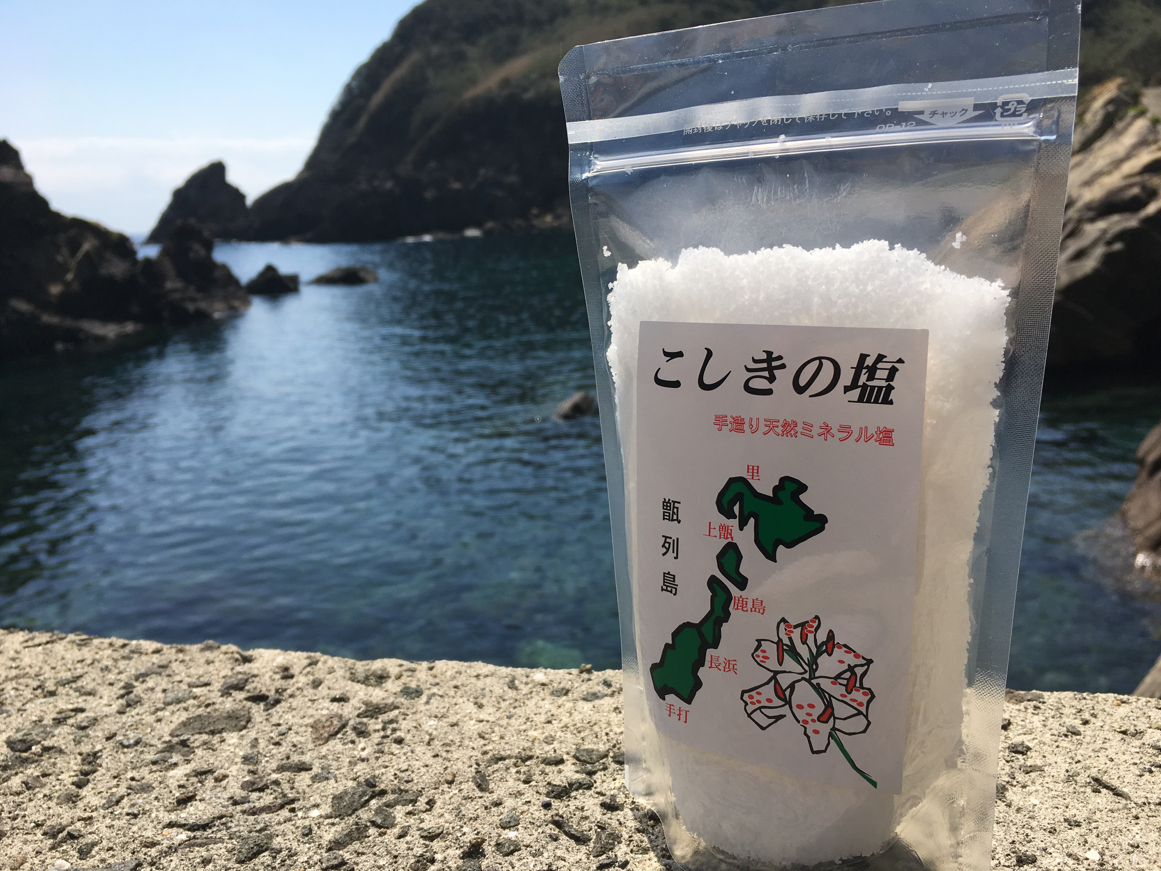 塩・スパイス　こしきの塩　koshiki　粗塩100g　通販｜Creema(クリーマ)