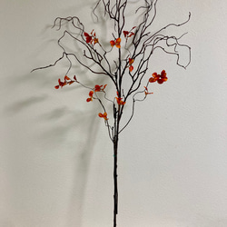 [送料込み] (大)枝物　紅葉　フェイクグリーン　枯枝　人工植物　3本セット　 3枚目の画像