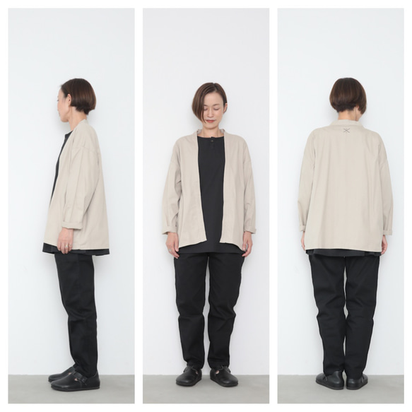 fete jacket / Ivory white 3枚目の画像