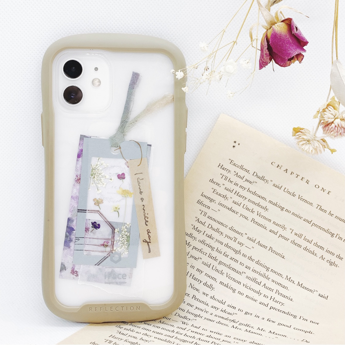 メール便に限り送料無料！！ ７日迄感謝sale♡コラージュ*カードリング