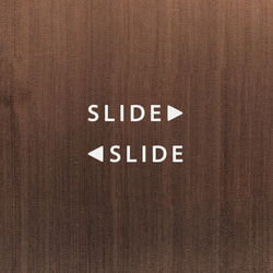SLIDE ドア用スライドドア右と左【2枚セット】横６✖️1.5cm ネームシール　ホテル　扉やトイレなど 3枚目の画像