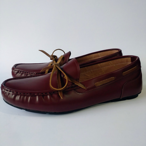 ◇ドライビングシューズ◇ローファー◇男女兼用◇ワインレッド◇滑り