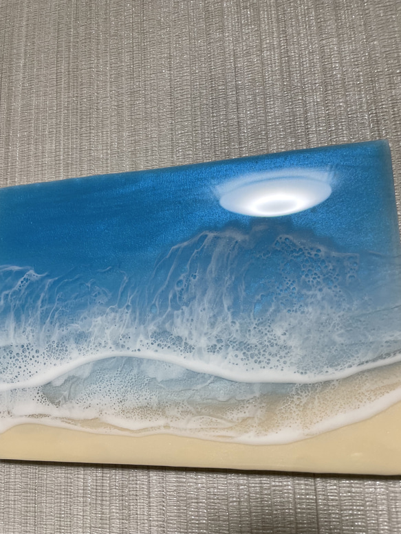レジンアート　海　沖縄　キラキラ 3枚目の画像