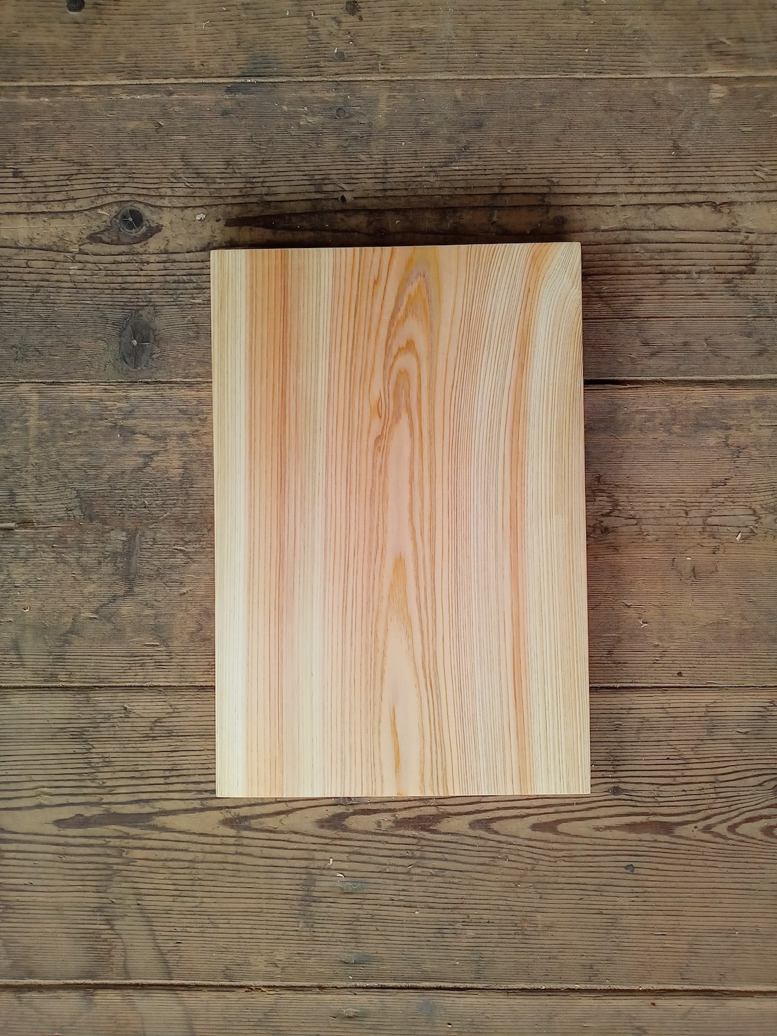 【木製看板製作】 一枚板 桧 22.5cm×33cm / 表札