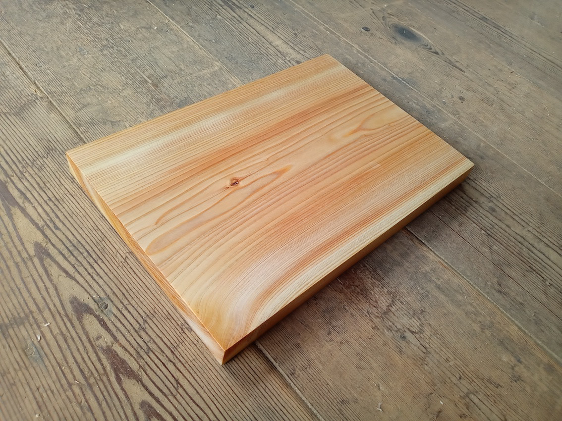 【木製看板製作】 一枚板 桧 22.5cm×33cm / 表札