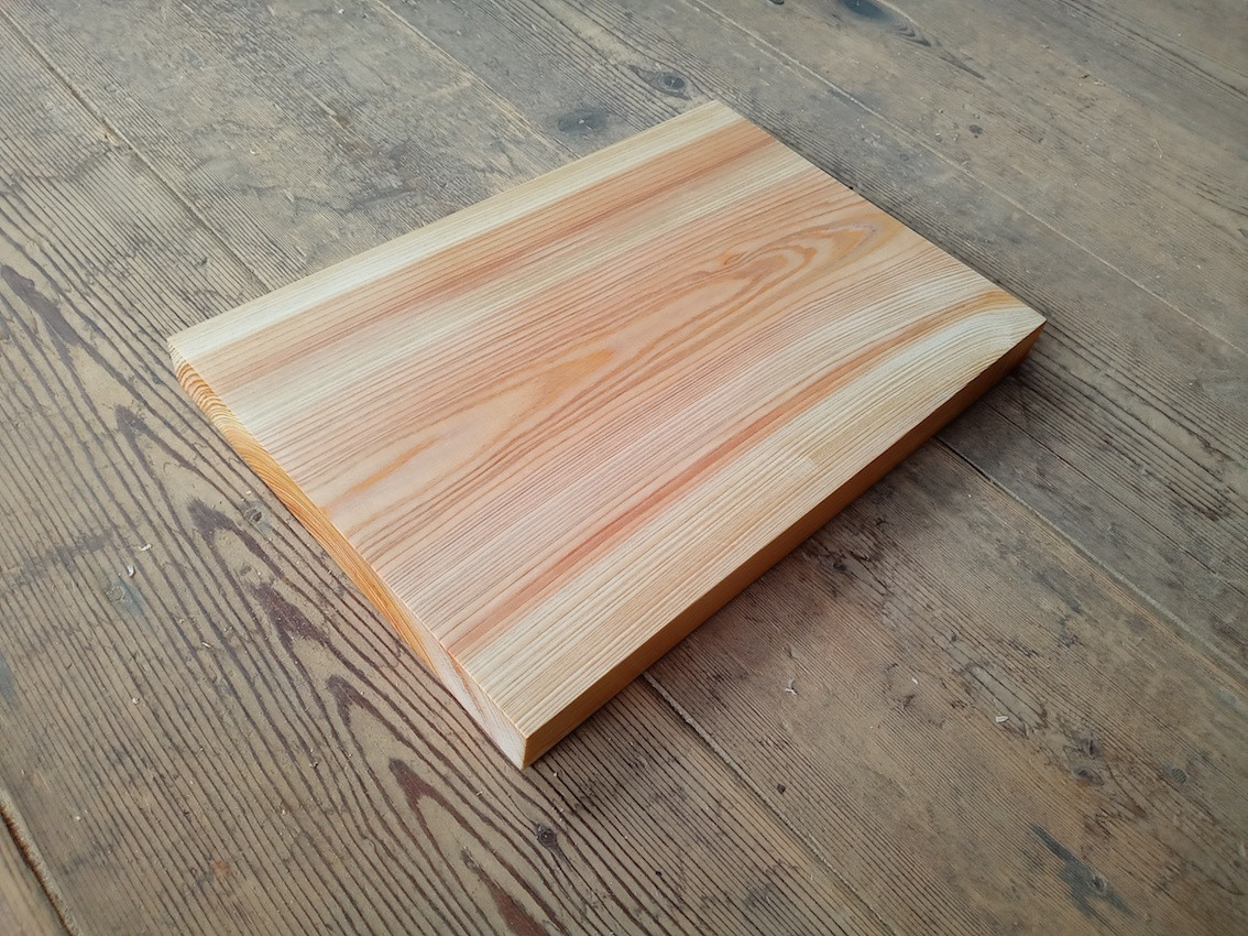 【木製看板製作】 一枚板 桧 22.5cm×33cm / 表札