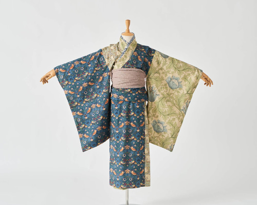 ウィリアムモリス キッズ 浴衣 (William Morris) kids YUKATA