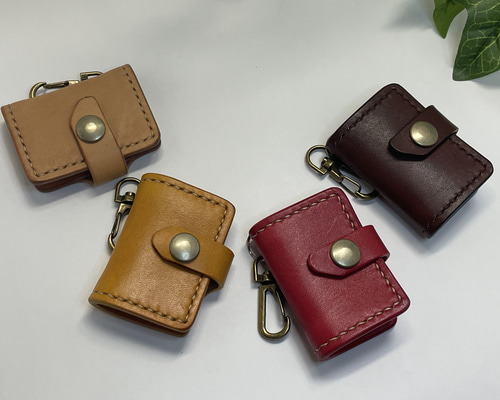 コインケース レザー小物入れ 財布 本革ハンドメイドレザー
