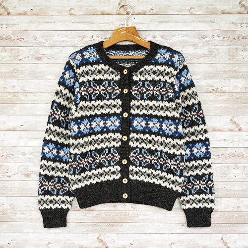 Magine カーディガン WOOL/ALPACA SHAGGY KNIT V/N CARDIGAN