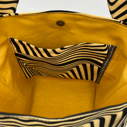 【再販】【受注製作】新春福袋　アフリカ布　縞模様　　　　　　バッグ&ポーチ　　　　アフリカンプリント 8枚目の画像