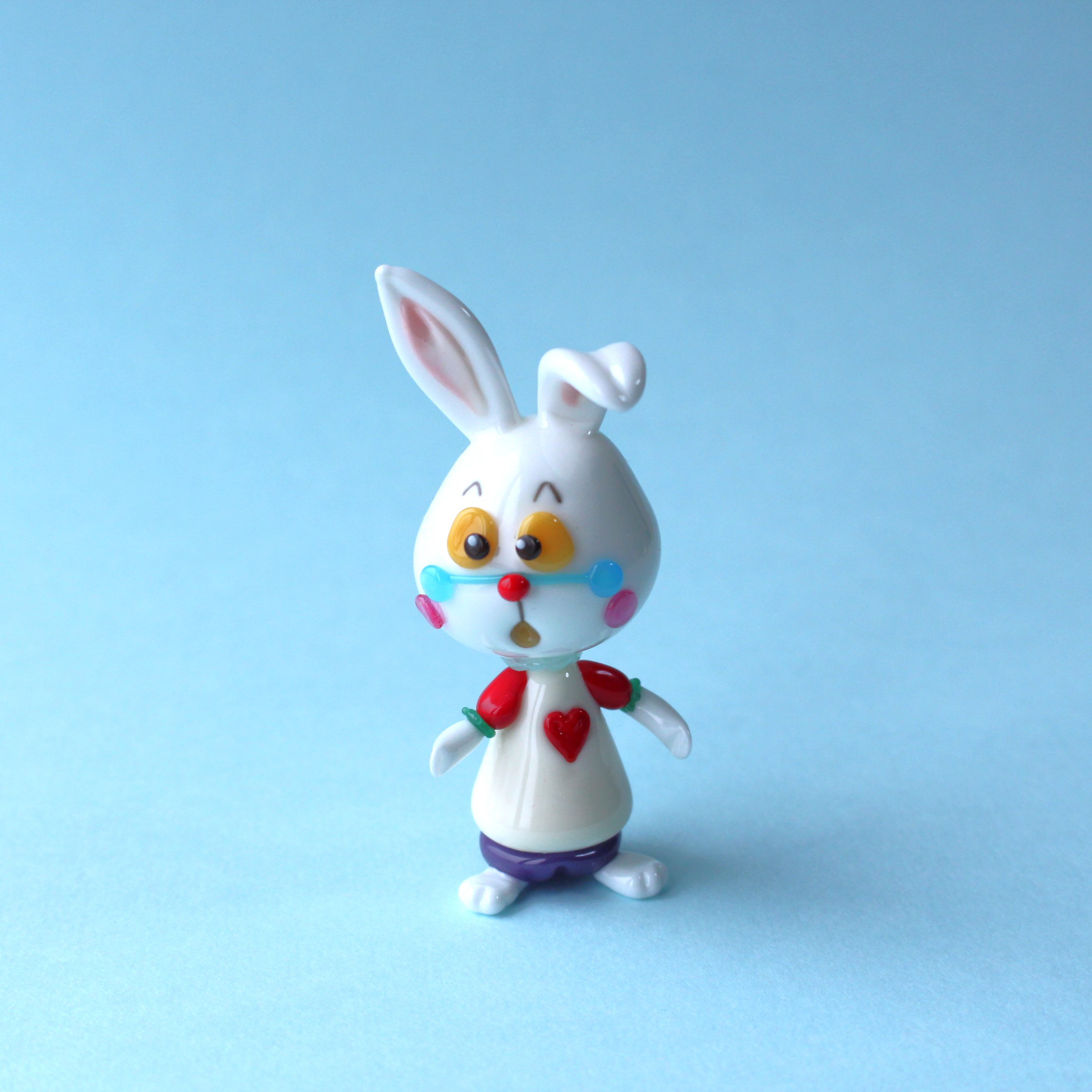 いちごの国のうさぎ(ぬいぐるみ） その他人形 GLASS ASOBI TOM