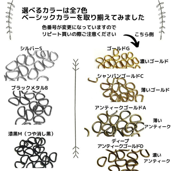 Dカン 50mm 漆黒(つや消し) 20本セット【DK50M20】 2枚目の画像