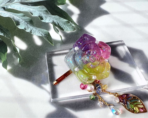 【Bー1860】レジン ポニーフック／押しフルーツ Bー1860】レジン ポニーフック／押しフルーツ コースレッスン
