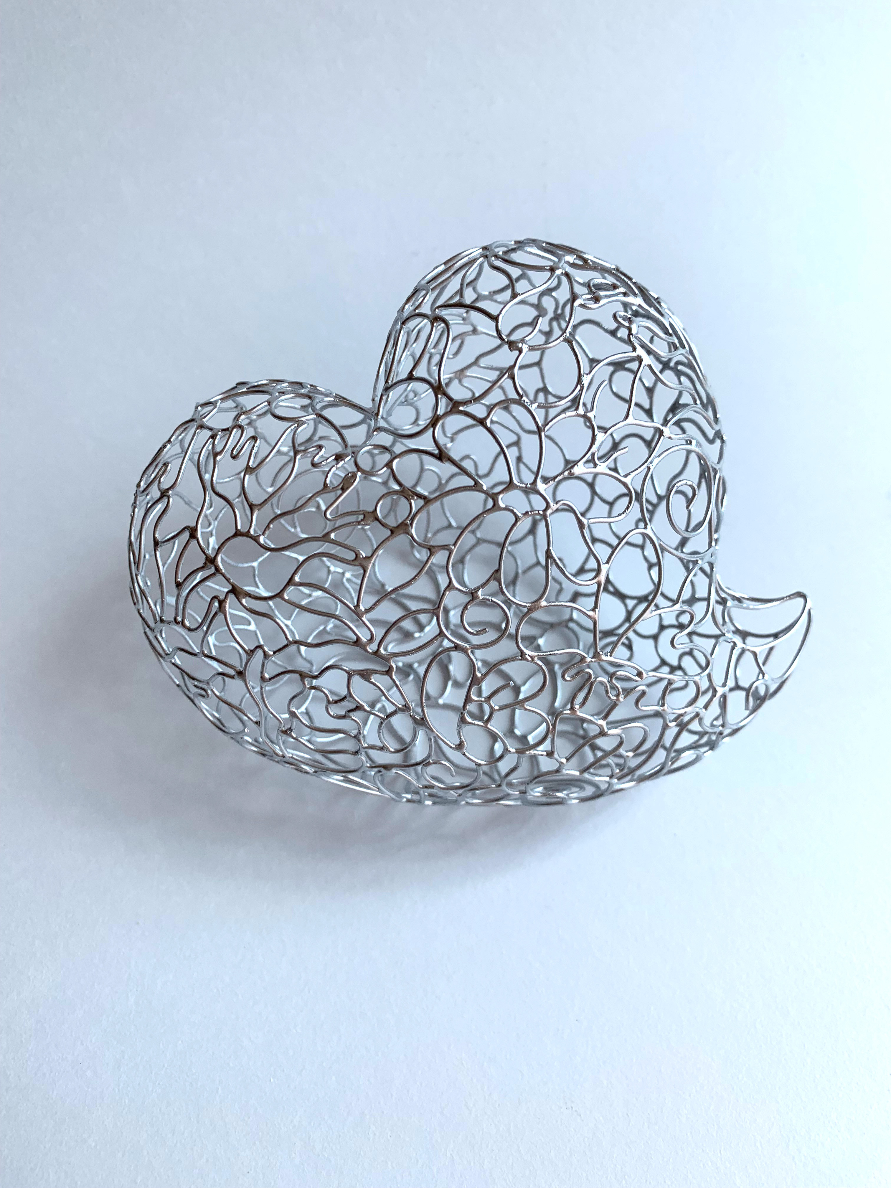 ハートのミニオブジェ