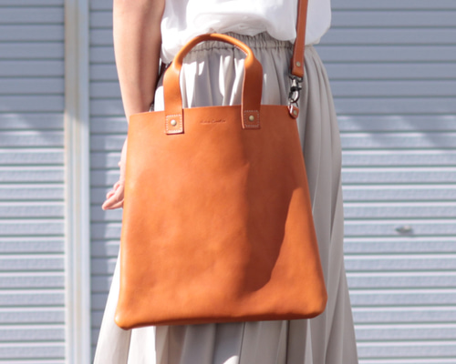 本革　トートバッグ 442f3bc663715228b6ac46589429f6