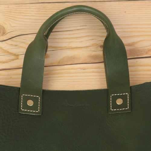 柔らか ショルダートートバッグ 本革 栃木レザー 全4色 NC3415V