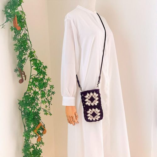 ◇グラニースクエア スマホポシェット◇8colors】ショルダーバッグ