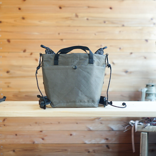 ECOPAK・カーキ｜ちびハイカーサコッシュ・S/登山・ハイキング