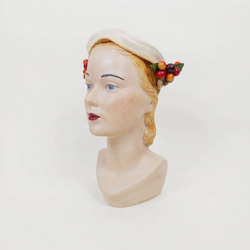 1950年代製 USA ベリーのヘッドドレス 4枚目の画像