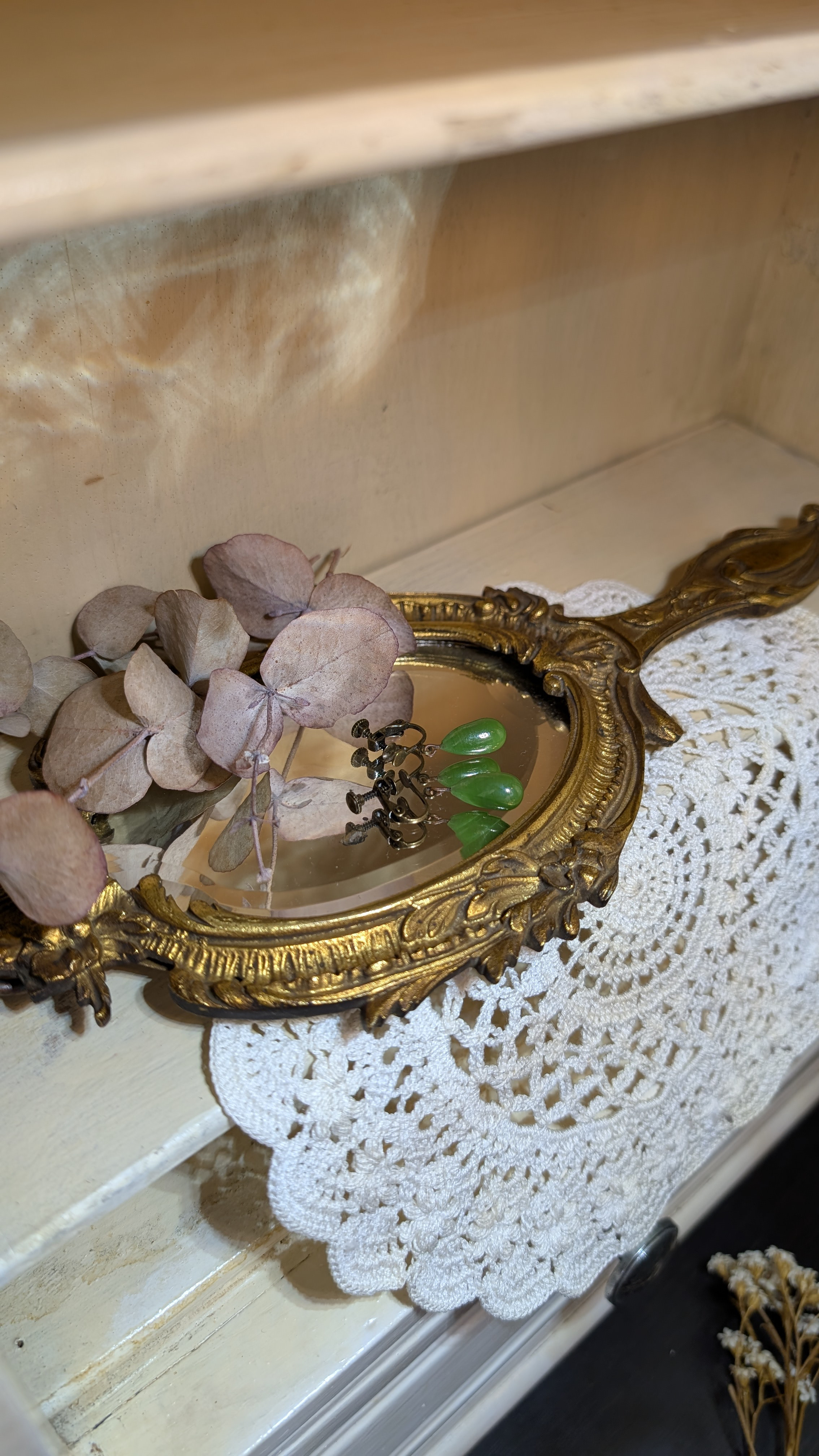 イギリス英国エドワード朝時代 アンティークイヤリング