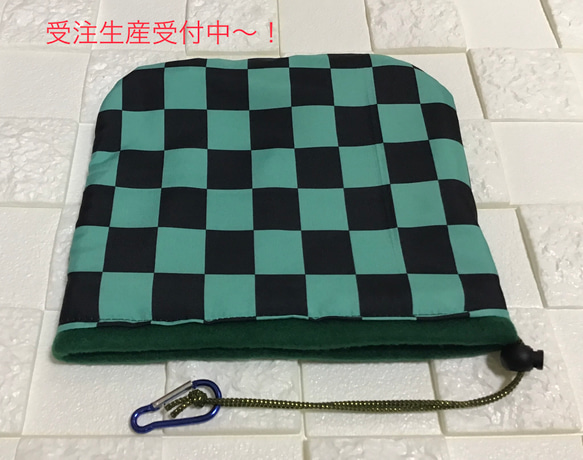 受注生産受付中〜！ ゴルフ アイアンカバー 市松 ハンドメイド 格子柄  