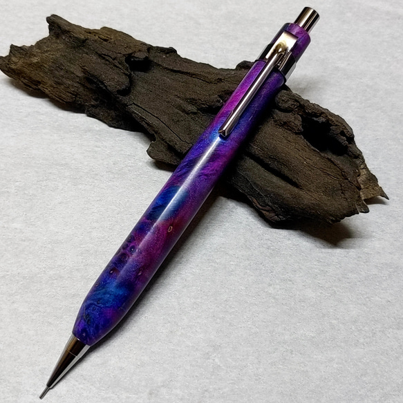 新作】スタビライズドウッドのシャープペンシル No.035 ペン・筆記用具