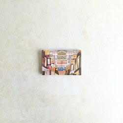 【オリジナルデザイン】カードケース 京都シリーズ『錦市場』 2枚目の画像