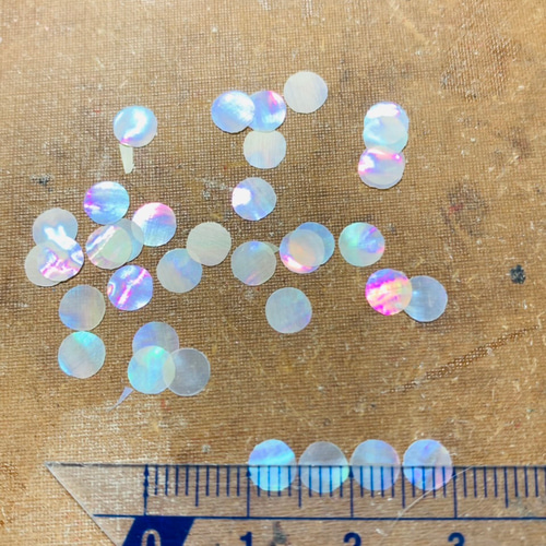 螺鈿 材料 あわび貝 丸 5mm 30枚 その他素材 武蔵川工房 通販