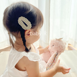 【送料無料】 baby & kidsヘアピン（2個set）ベビー キッズ ヘアピン ぱっちんピン 9枚目の画像