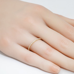 （Lab dia)1.3㎜フルエタニティリング R0627（3週間発送） 11枚目の画像