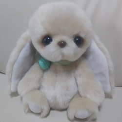 ハンドメイド* ぬいぐるみ*着ぐるみ白猫さん*粘土ドール ぬいぐるみ☆着ぐるみ白猫さん☆粘土ドール☆ ぬいぐるみ オハナ