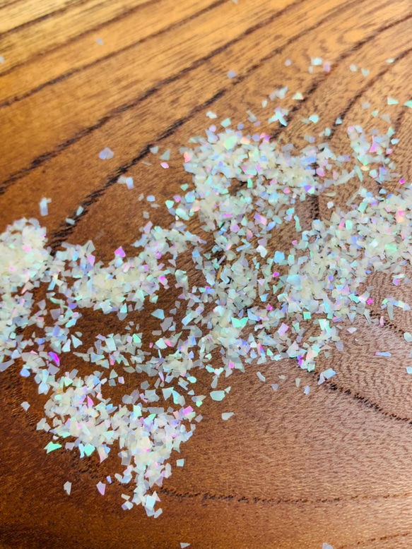 螺鈿　材料　量り売り　あわび貝　微塵貝（小）　１．０g 1枚目の画像