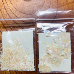 螺鈿　材料　量り売り　あわび貝　微塵貝（小）　１．０g 2枚目の画像