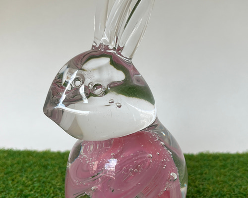 干支 うさぎ（大・ピンク） その他置物 原田 哲治 通販 14607495