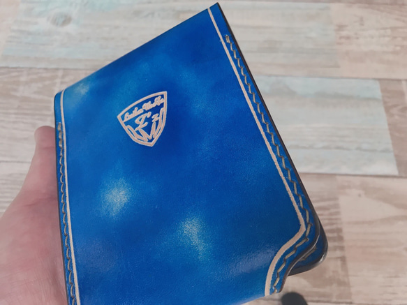 受注製作　ロディア　No12　縦型レザージャケット　（ブロックロディア　付属）手縫い 手縫い ブロック　ロディア　No12　付属しますので