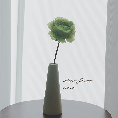 gift flower❁✿✾ ずっと咲いているラナンキュラス1輪刺し❀.* アート