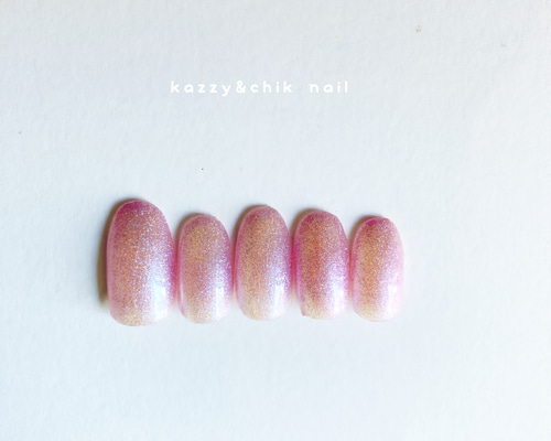 ネイルチップ オーダーメイド 〜ラメ No.32〜 ネイルチップ（つけ爪