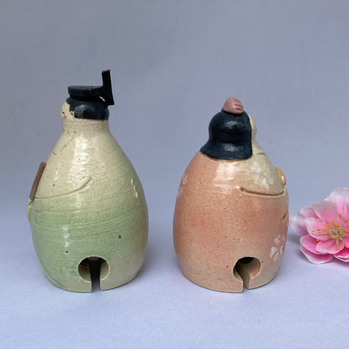 土鈴 かわいい雛人形（か） ひな人形・雛飾り 歩夢工房 ちゃこもも