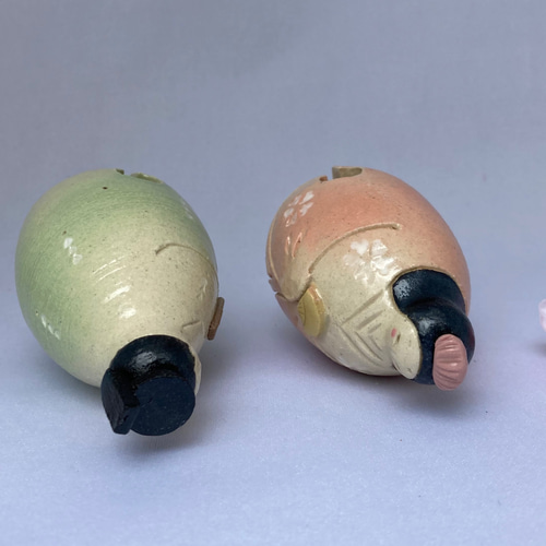 土鈴 かわいい雛人形（か） ひな人形・雛飾り 歩夢工房 ちゃこもも