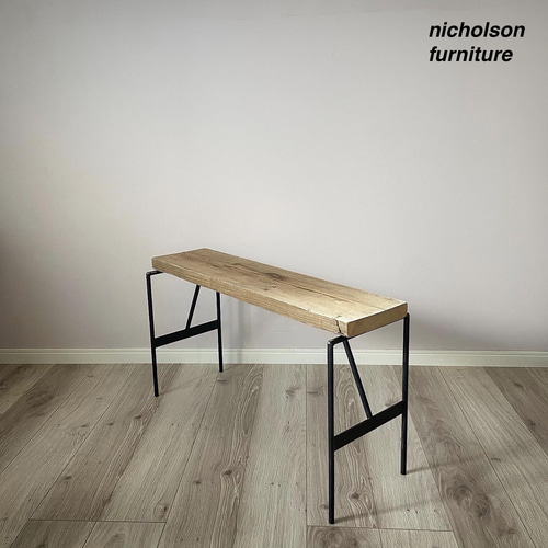 DIYアイテム 】アイアン脚 ベンチ・スツール用 シンプルタイプ［ 定番