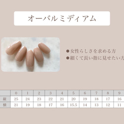 ネイルチップ No.4 ニュアンスネイル nail ジェルネイル 5枚目の画像