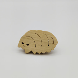 木のいきものクリップ（グソクムシ） 1枚目の画像