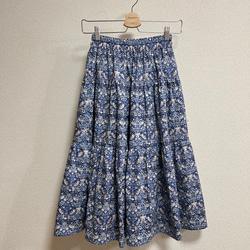 ストロベリー　シーフ　3段ティアードスカート 4枚目の画像