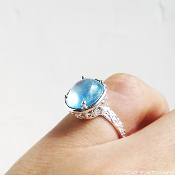 アクアマリン リング / Aquamarine Ring 0 5枚目の画像