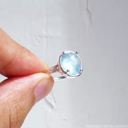 アクアマリン リング / Aquamarine Ring 0 7枚目の画像